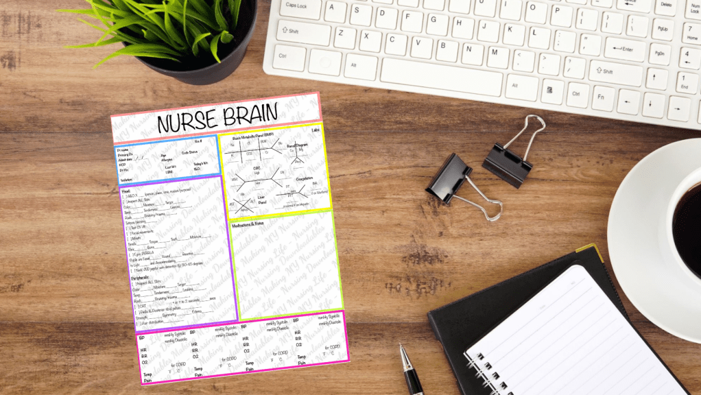 Nurse Brains/Report Sheets