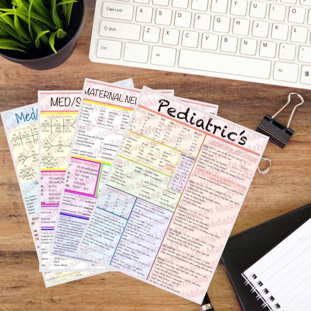 Study Smarter, Not Harder: Practical Note-Taking and Clinical Prep Tips for Nursing Students & FREE Cheat&nbsp;Sheets